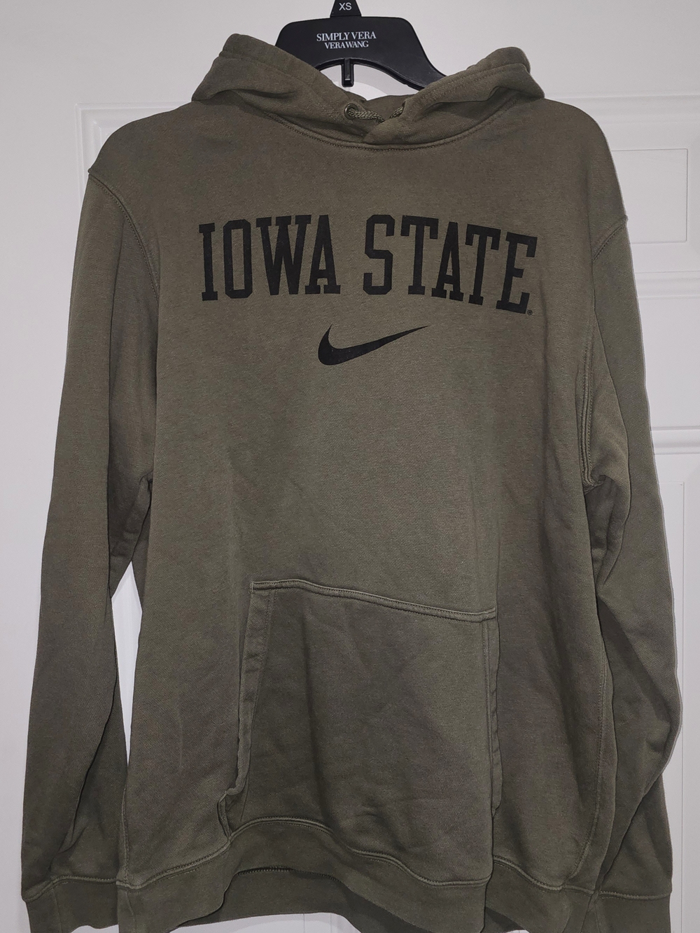 Nike Olive Green Iowa State Pullover Hoodie